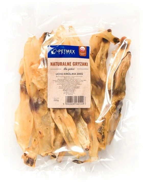 PETMEX šunų kramtukas Triušio ausis 200g