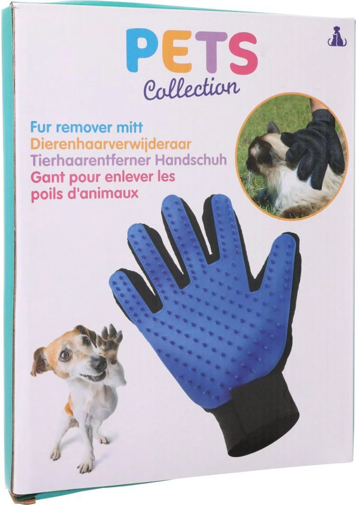 Pets Collection Pirštinė kailiui šukuoti, šepetys šuniui, katei, triušiui šukuoti