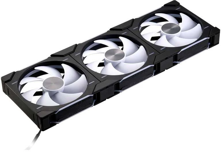 Phanteks D30 PWM Regular Airflow, D-RGB korpuso ventiliatorius, 3-pack – 140mm, juodos spalvos