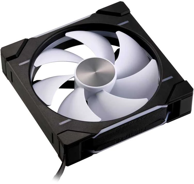 Phanteks D30 PWM Regular Airflow, D-RGB Fan – 140mm, juodas