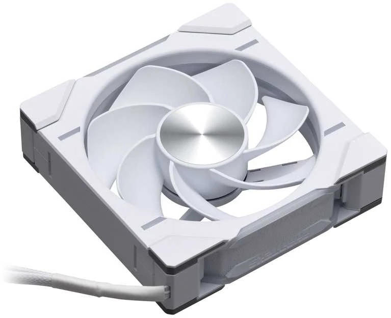 PHANTEKS D30 PWM Atbulinis oro srautas D-RGB - 120mm, balta