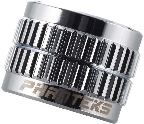 PHANTEKS Glacier F-F adapteris G1/4 - chromuotas