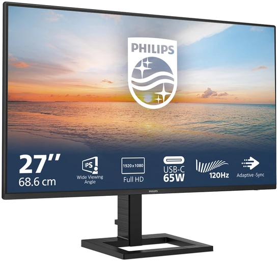Monitorius Philips 27E1N1300AE/00, 27", 1920 x 1080, IPS, 4 ms, 100 Hz