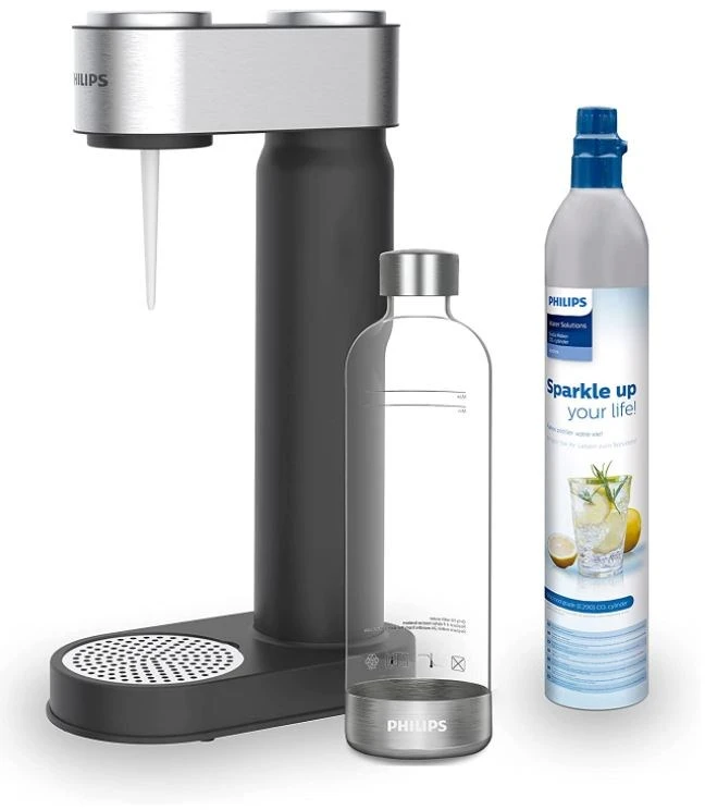 Philips GoZero Gazuotų gėrimų gaminimo aparatas (ADD4901BK/10)