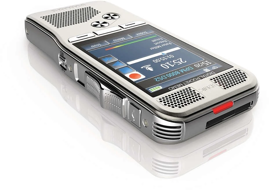 Philips DPM 8300 diktofonas Vidinė atmintis Sidabras