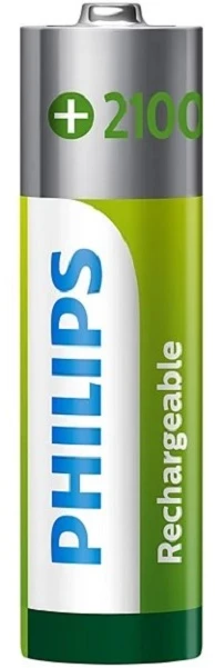 PHILIPS įkraunama baterija AA NiMH 2100mAh, 4 vnt. rinkinys.
