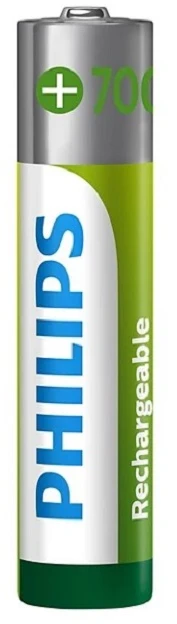 PHILIPS įkraunama baterija AAA NiMH 700mAh, 4 vnt. rinkinys