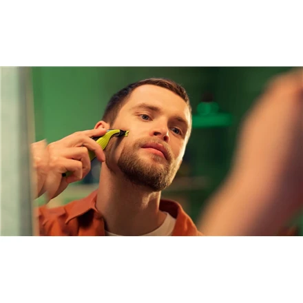 Barzdaskutė Philips Oneblade QP2734/23, 360 blade, 5-in-1 comb (1,2,3,4,5 mm), 60 min. veikimo laikas/ 4 h. įkrovimas