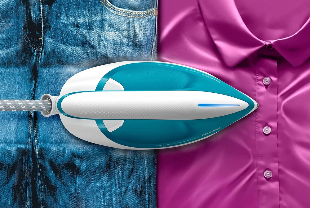 „Philips PerfectCare Compact Plus“ garų generatorius lygintuvas GC7920/20 Maksimalus 6,5 baro siurblio slėgis Iki 430 g garų pripūtimas 1,5 l