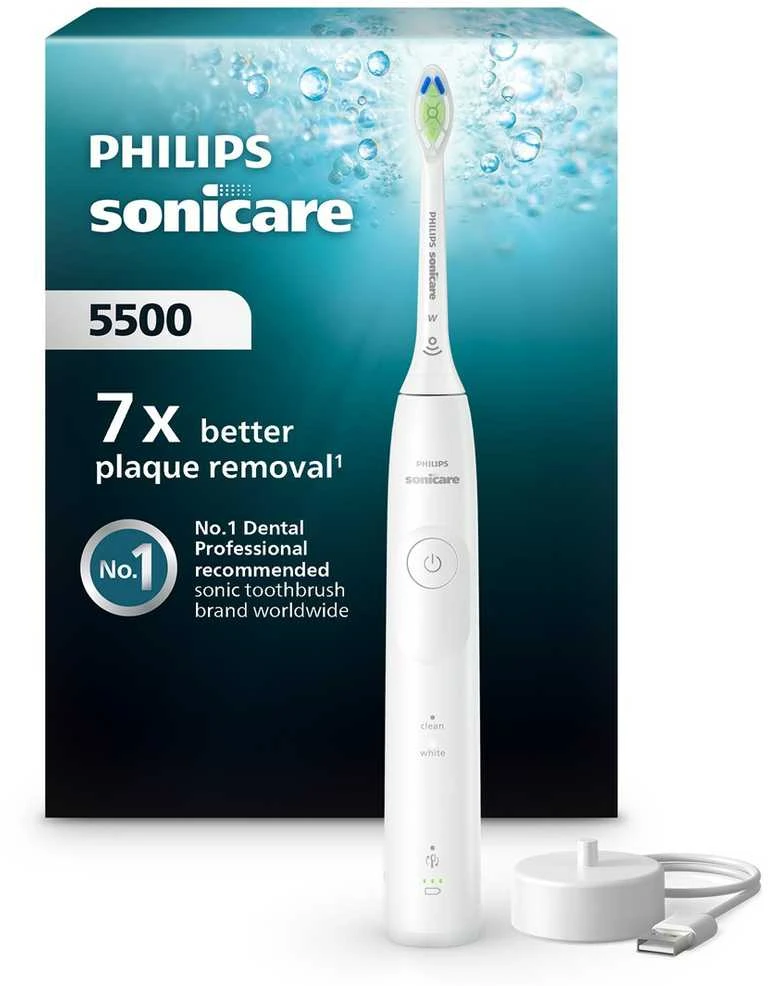 Elektrinis dantų šepetėlis Philips Sonicare Series 5500 HX7110/01
