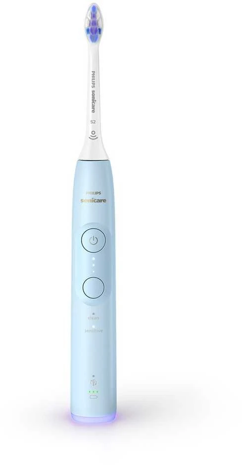 Elektrinis dantų šepetėlis Philips Sonicare Series Series 6100 HX7406/01, Mėlynas