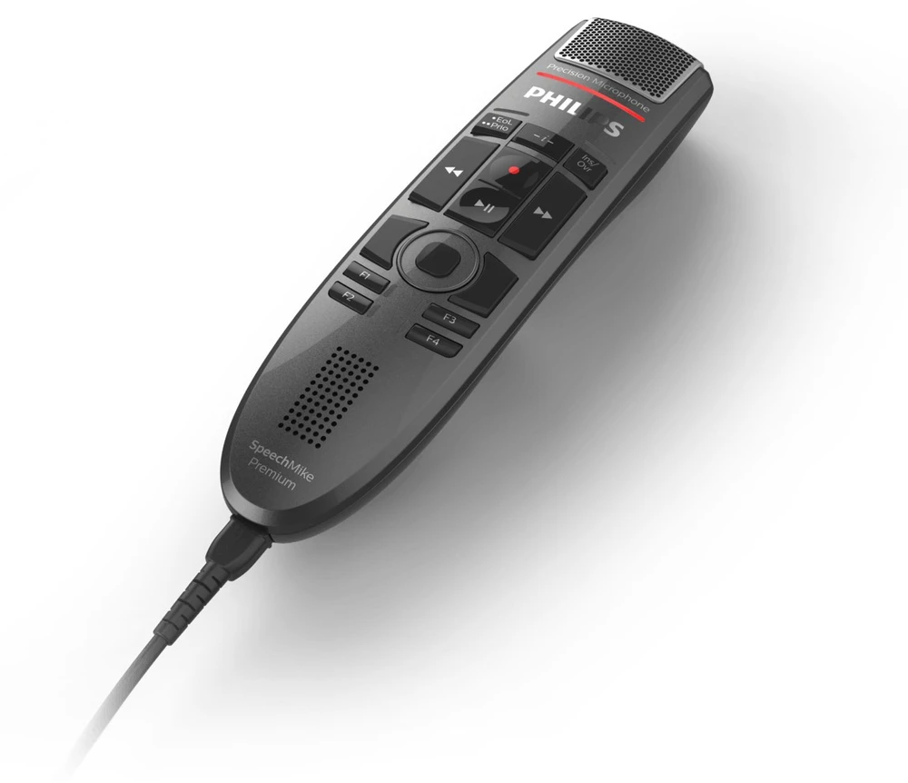 Philips SMP 3700 Juoda Pristatymo mikrofonas