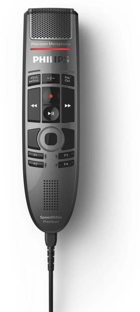 Philips SMP 3700 Juoda Pristatymo mikrofonas