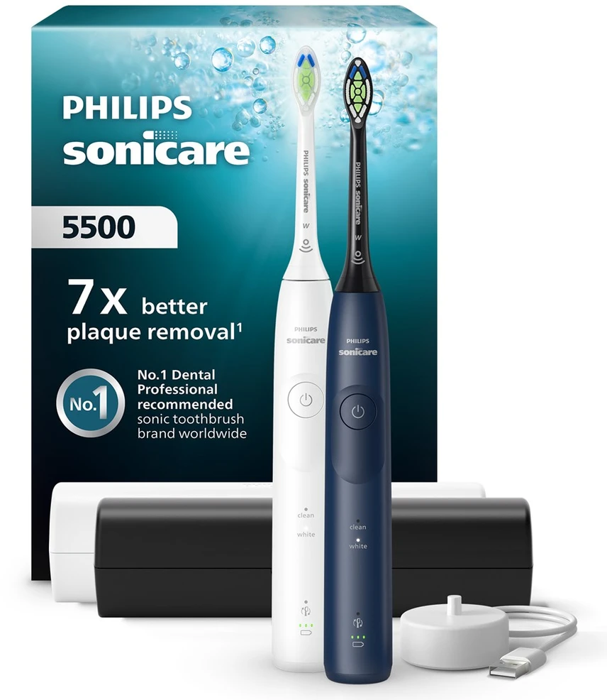 Elektrinis dantų šepetėlis Philips Sonicare Series 5500 HX7119/01