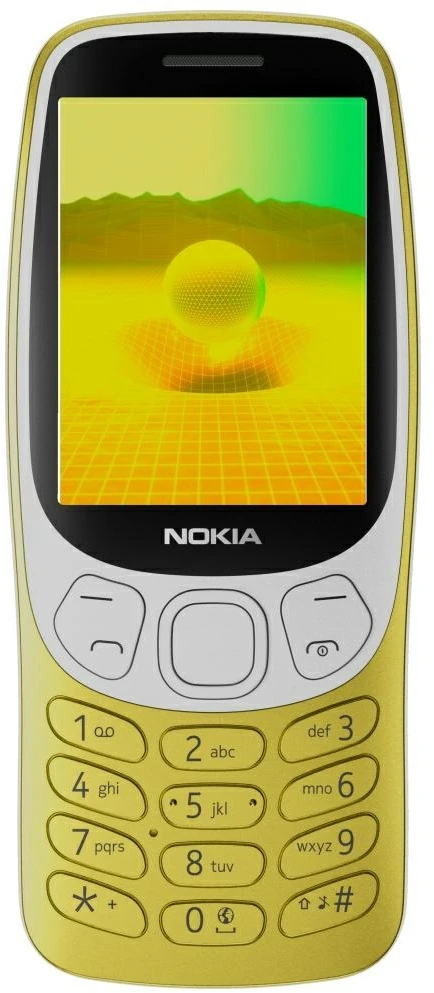 Phone Nokia 3210 4G TA-1618 DS auksinis