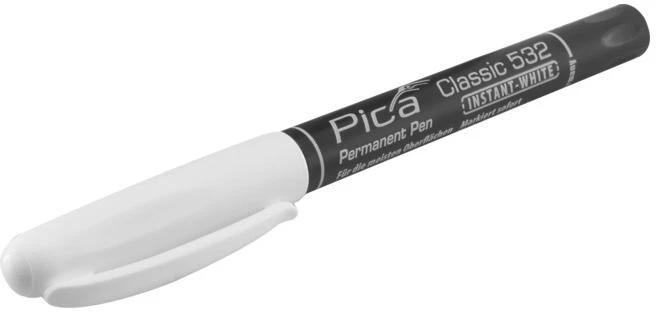 PICA MARKER CLASSIC Baltas PRECYZYJNY