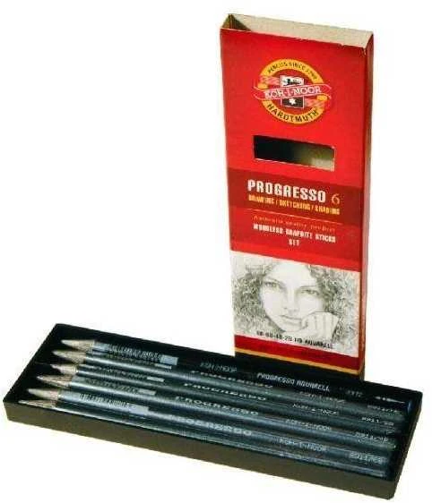 Pieštukai eskizavimo Koh-I-Noor Hardtmuth, 6 vnt