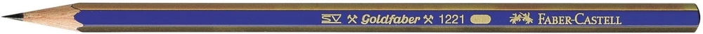 Pieštukas Faber-Castell Goldfaber 1221 3H