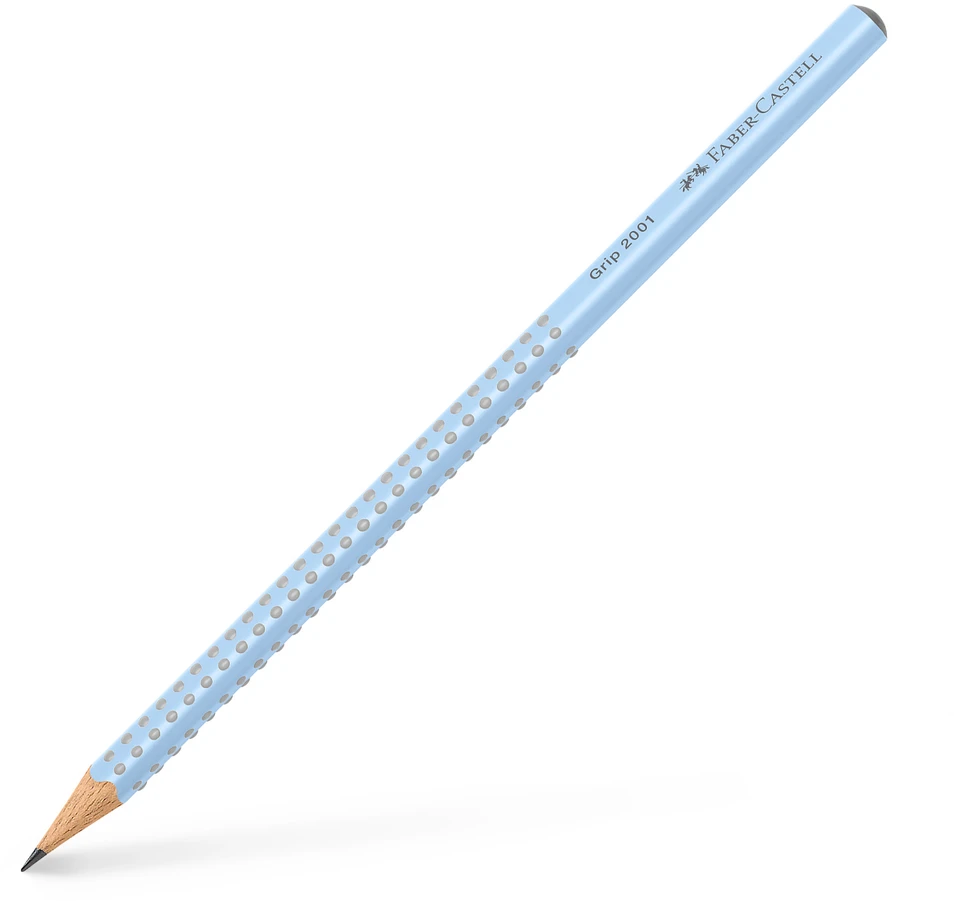 Pieštukas Faber-Castell Grip 2001 šviesiai mėlynos spalvos
