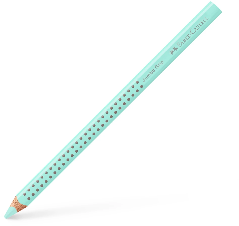 Pieštukas Faber-Castell Jumbo Grip, pastelinės mėtinės spalvos