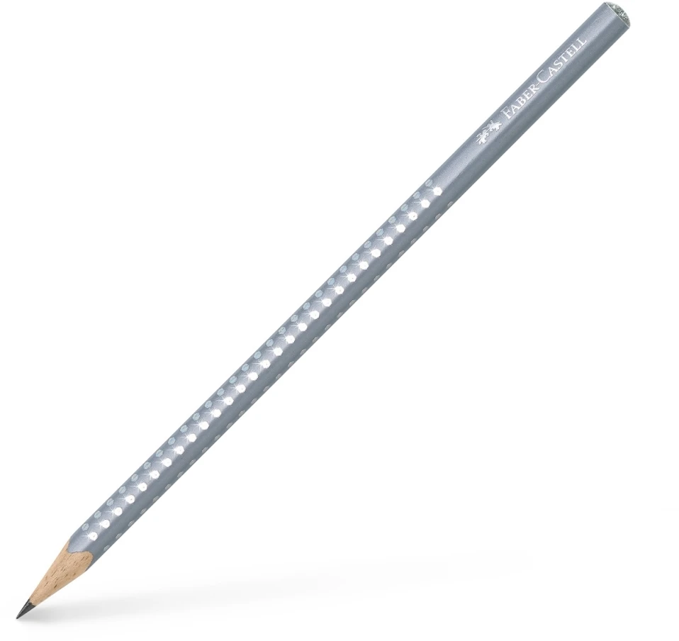 Pieštukas Faber-Castell Sparkle, pilkos spalvos