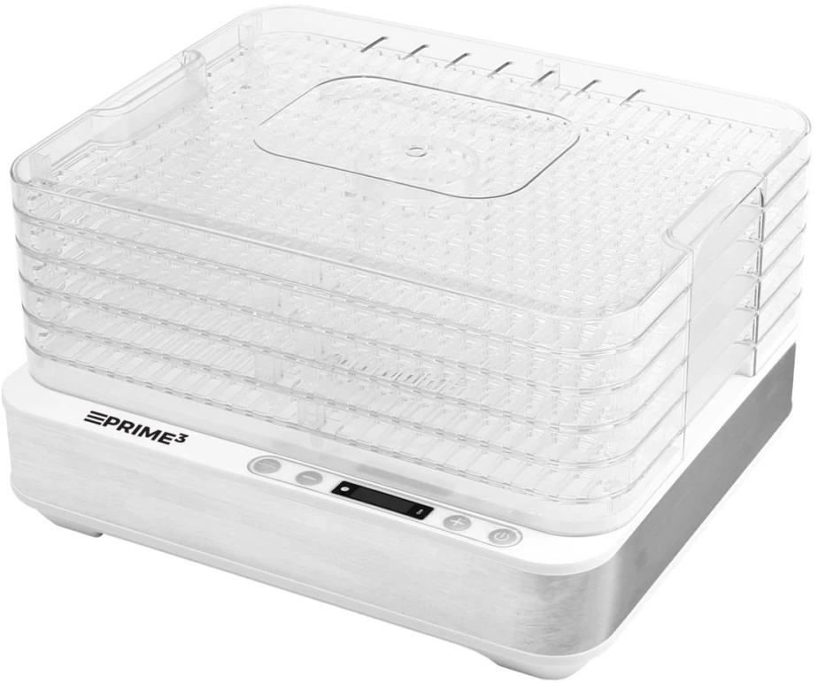 PRIME3 SFD51 maisto džiovyklė permatoma, Baltas 420 W