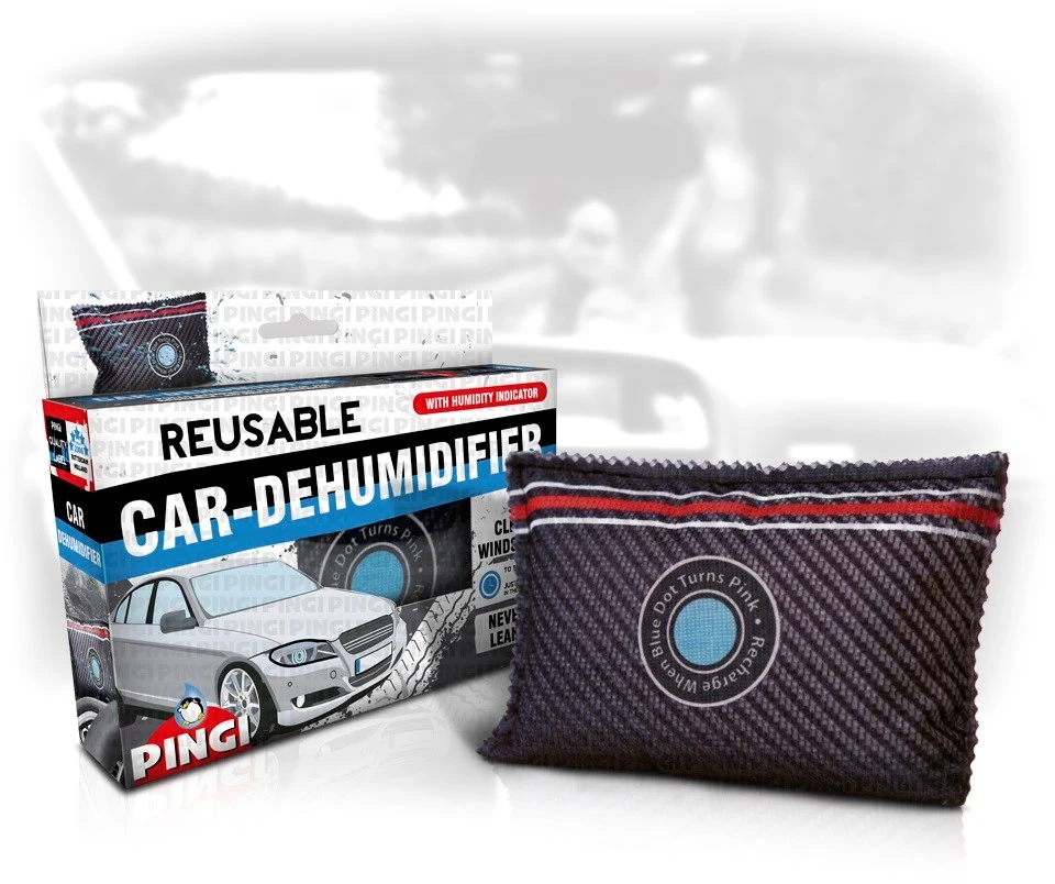 PINGI Car-Dehumidifier XL, daugkartinis drėgmės sugėriklis, 300g