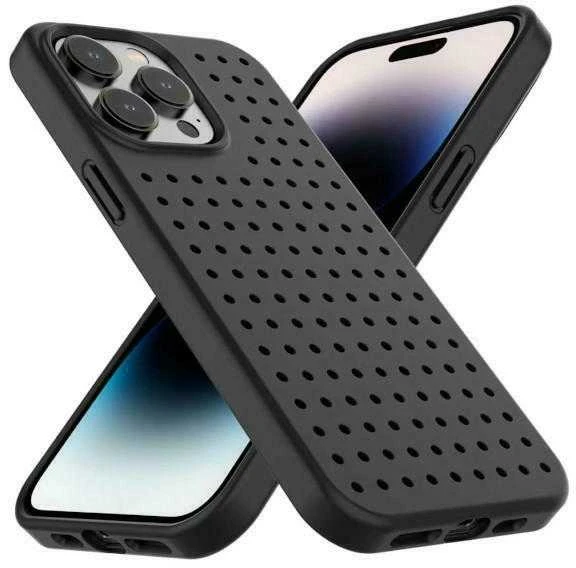 Dėklas Pinit Dynamic Apple iPhone 14 Pro Max 6.7″ juodos spalvos