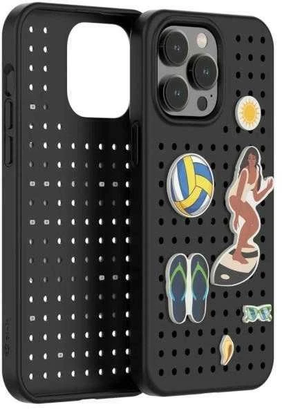 Dėklas Pinit Dynamic Apple iPhone 14 Pro Max 6.7″ juodos spalvos