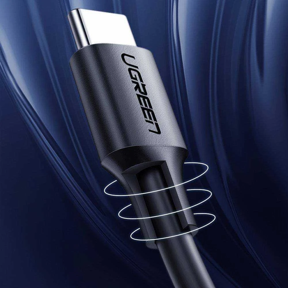 UGREEN paauksuotas USB-C kabelis 1.5m