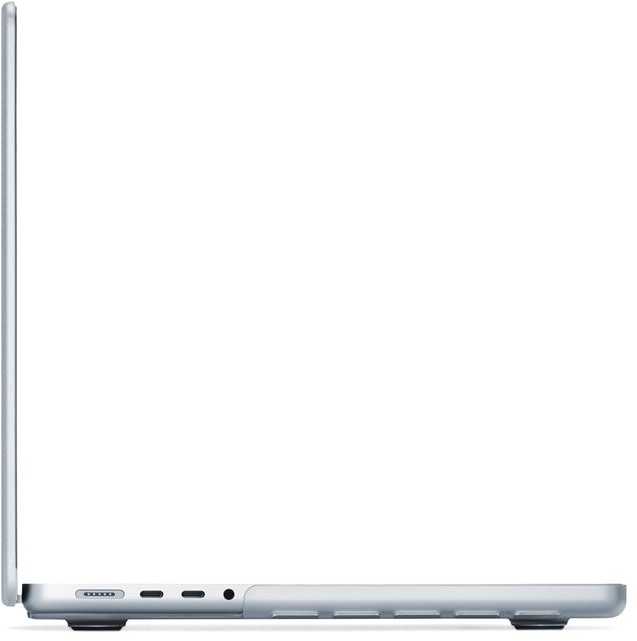 Pipetto Hardshell Dots dėklas, frosted clear – Apple MacBook Pro 14″ (2023/2022)