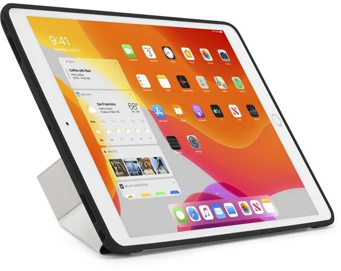 Pipetto Origami No1 Original dėklas, juodos spalvos – Apple iPad 10.2 (2021/2020/2019)
