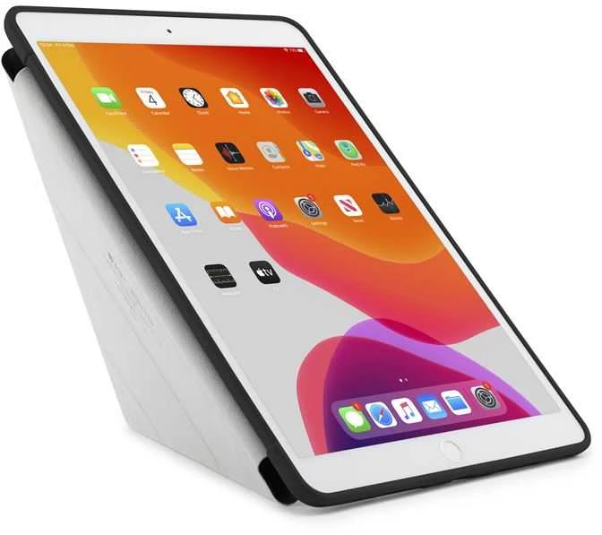 Pipetto Origami No1 Original dėklas, juodos spalvos – Apple iPad 10.2 (2021/2020/2019)