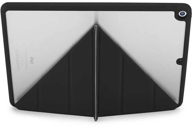 Pipetto Origami No1 Original dėklas, juodos spalvos – Apple iPad 10.2 (2021/2020/2019)