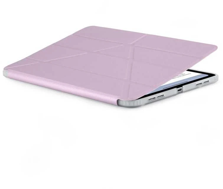 Pipetto Origami No1 Original dėklas, metallic violetinės spalvos – iPad Air 13″ 2024/2025/2026