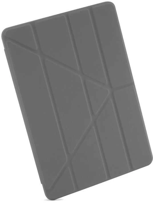 Pipetto Origami No1 Original dėklas, pilkos spalvos – Apple iPad 10.2 (2021/2020/2019)