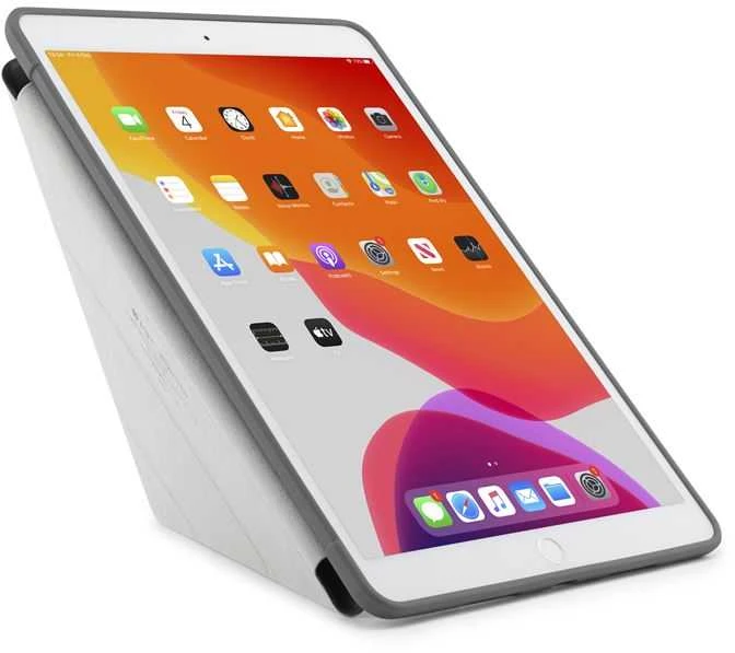 Pipetto Origami No1 Original dėklas, pilkos spalvos – Apple iPad 10.2 (2021/2020/2019)