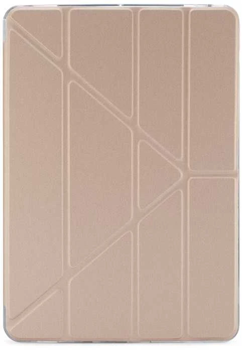 Pipetto Origami No1 Original dėklas, rose auksinis – Apple iPad 10.2 (2021/2020/2019)