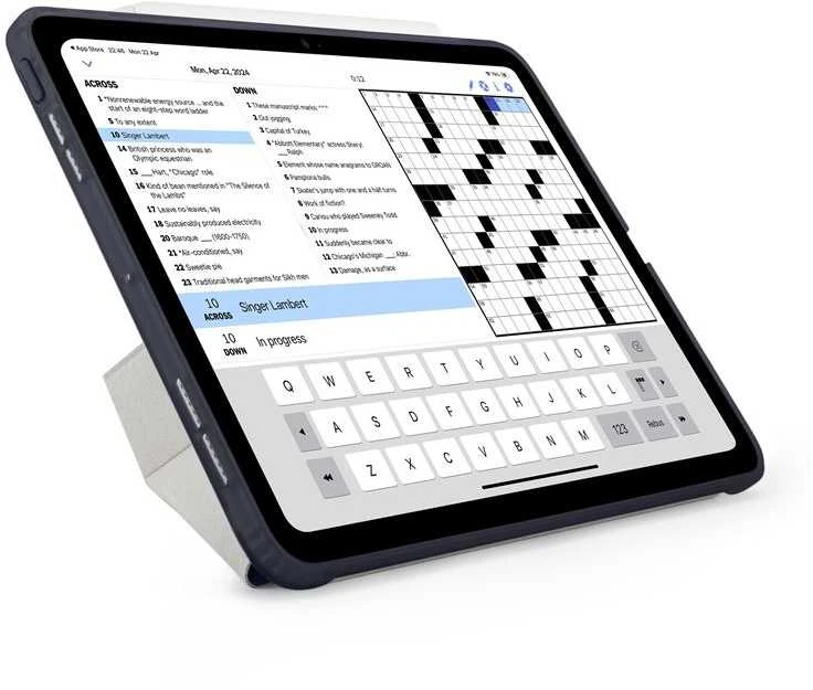 Pipetto Origami No1 Original dėklas, tamsiai mėlynos spalvos – Apple iPad Pro 13 (2024,2025)
