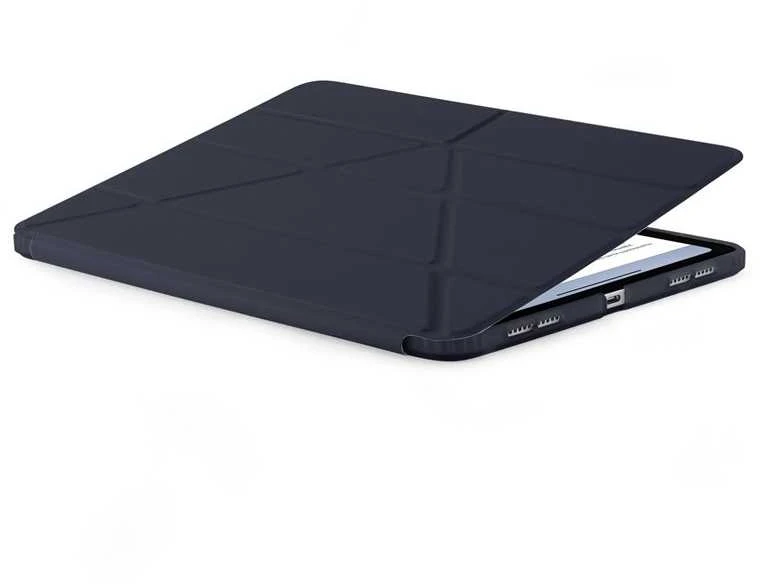 Pipetto Origami No1 Original dėklas, tamsiai mėlynos spalvos – iPad Air 10.9″ (2022/2020)/11″ 2024/2025/2026
