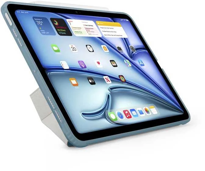 Pipetto Origami No1 Original dėklas, teal – Apple iPad Air 10.9″ (2022/2020)/11″ 2024/2025/2026