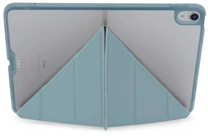 Pipetto Origami No1 Original dėklas, teal – Apple iPad Air 10.9″ (2022/2020)/11″ 2024/2025/2026
