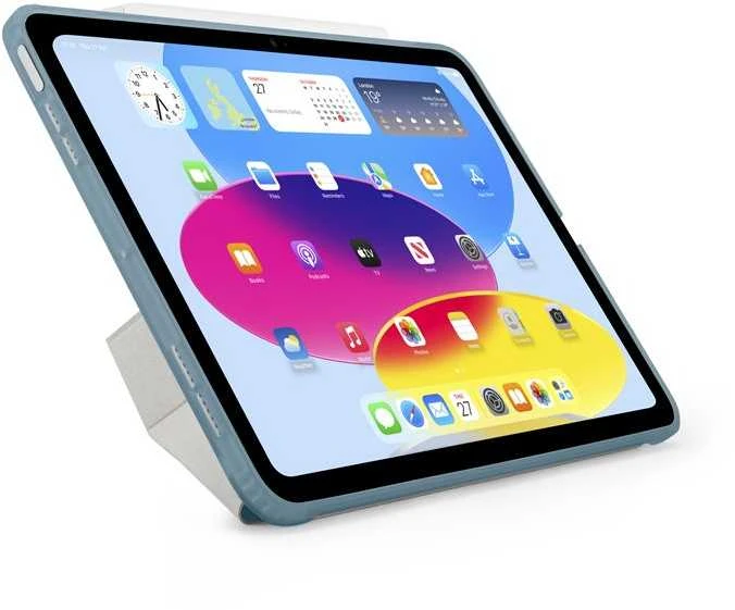 Pipetto Origami No1 Original dėklas, teal – Apple iPad (A16) / Apple iPad (2022)