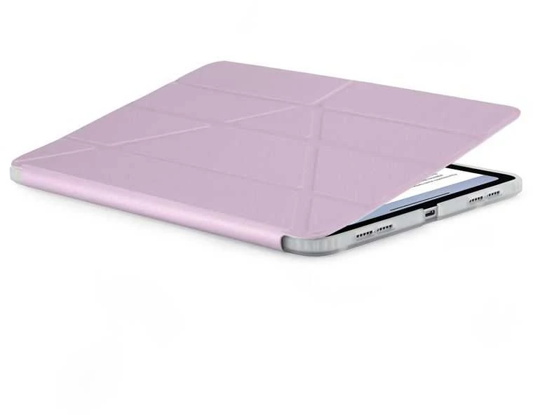 Pipetto Origami No1 Original dėklas, violetinės spalvos – iPad Air 10.9″ (2022/2020)/11″ 2024/2025/2026