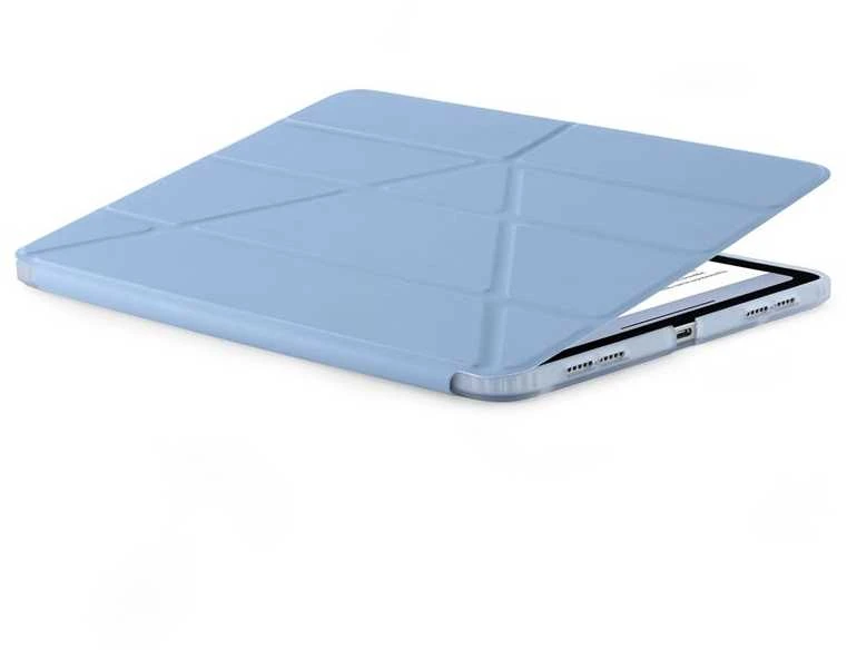 Pipetto Origami No1 Original dėklas, žydros spalvos – Apple iPad Air 10.9″ (2022/2020)/11″ 2024/2025/2026