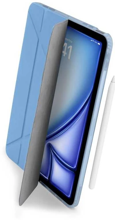 Pipetto Origami No1 Original dėklas, žydros spalvos – Apple iPad Air 10.9″ (2022/2020)/11″ 2024/2025/2026