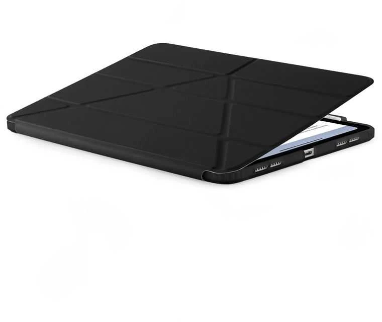Pipetto Origami No3 Pieštukas dėklas, juodos spalvos – iPad Air 10.9″ (2022/2020)/11″ 2024/2025/2026