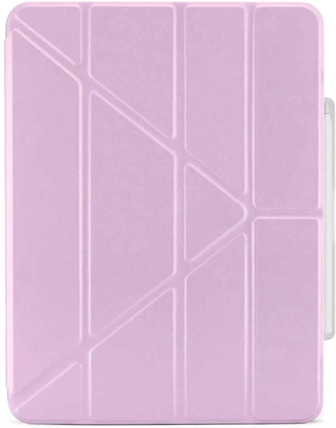Pipetto Origami No3 Pieštukas dėklas, metallic violetinės spalvos – Apple iPad Air 10.9″ (2022/2020)/11″ 2024/2025/2026