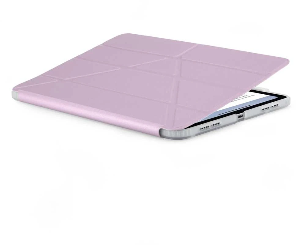 Pipetto Origami No3 Pieštukas dėklas, metallic violetinės spalvos – Apple iPad Air 10.9″ (2022/2020)/11″ 2024/2025/2026