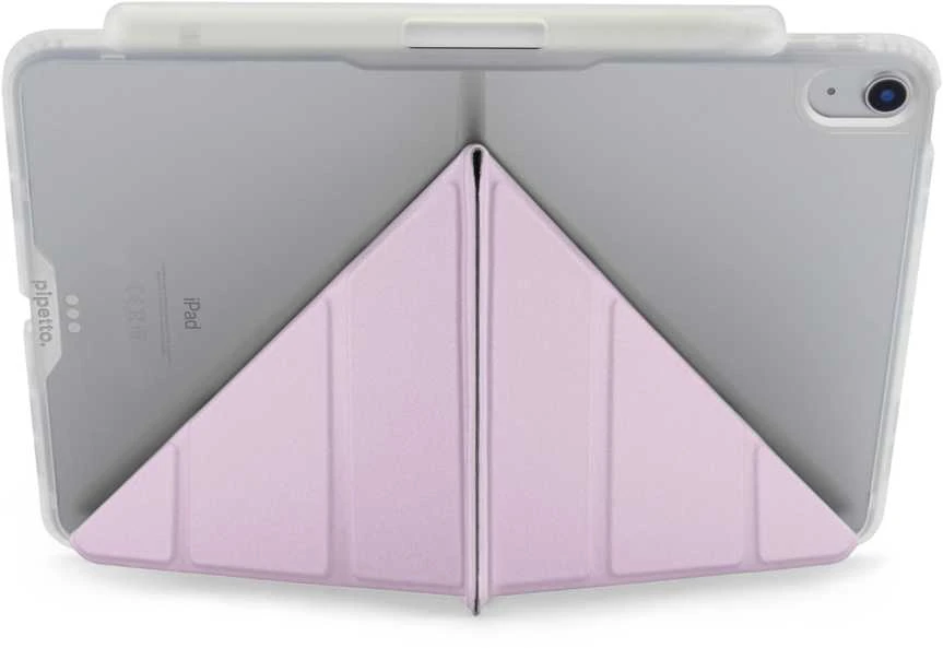 Pipetto Origami No3 Pieštukas dėklas, metallic violetinės spalvos – Apple iPad Air 10.9″ (2022/2020)/11″ 2024/2025/2026